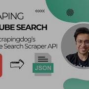 How To Scrape YouTube Search Results Using The Scrapingdog YouTube Search API