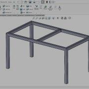 Solidworks Weldments Tutorial Model Table