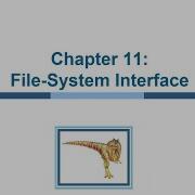 IT Del Sistem Operasi Chapter 11 File System Interface Part 1