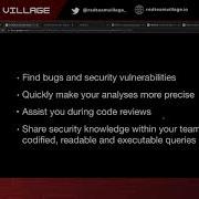 CodeQL As An Audit Oracle Workshop By Alvaro Muñoz During HacktivityCon 2021