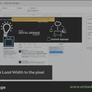 Embedsignage Com Tutorial Website Widget