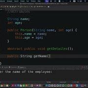 Learning Abstract Class In Java With Gemini AI Studio