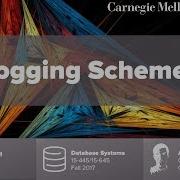 CMU Database Systems 21 Logging Schemes Fall 2017