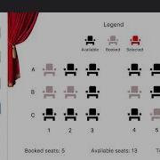 Cinema Booking System JavaFX Application