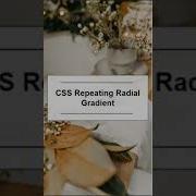 Repeating Radial Gradient CSS