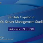 GitHub Copilot в SSMS от естественного языка к SQL