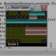 Maze Platform Game Tryout In Java