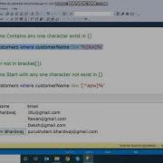 SQL Server Interview Question WildCard Character Hindi