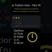 Python Quiz Part 10 Test Your Python IQ Viral Codingshorts Python Shortvideo Coding