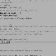 Java Prog 5 JTable Populate JTable Data From Database In Java Netbeans And Sqlite Mysql Mp4
