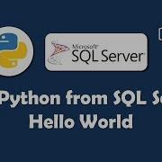 Run Python Script From SQL Server Hello World