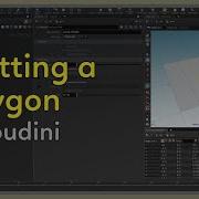 26 Splitting A Polygon In Houdini