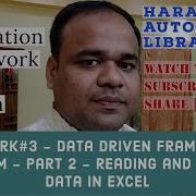 Framework 3 Data Driven Framework In Selenium Part 2 Reading And Writing Data In Excel