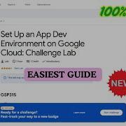 Set Up An App Dev Environment On Google Cloud Challenge Lab 1 Lab 1 Skill Badge GSP315