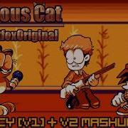 FNF Vs Gorefield V2 Curious Cat Legacy V1 V2 MASHUP Og Song By BitfoxOriginal