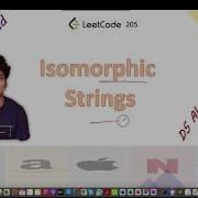 Isomorphic Strings Leetcode 205 Live Coding Session