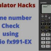 Prime Number Check Using Casio Fx 991 Ex Prime Factorization Calculator Hacks