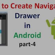 Android Navigation Drawer Tutorial Part4 ShoutCafe Com