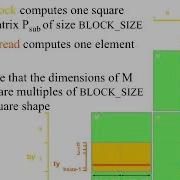 6 Shared Memory Matrix Multiplication