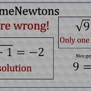 Addressing The Square Root Confusion