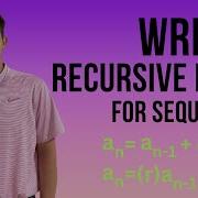 Write Recursive Rules For Sequences