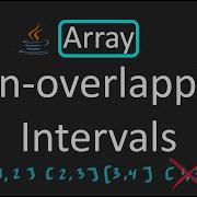 LeetCode 435 Non Overlapping Intervals Java