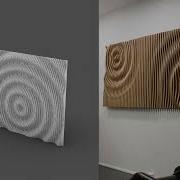 Water Dropped Parametric Wall Panel Rhino Grasshopper