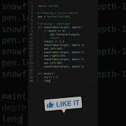 Snowflake Design Using Python Turtle Pythonshorts Python Programming Codingshorts Viral
