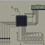Digital Alarm Clock Using Atmega 128