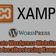 Создайте сайт Wordpress на локальном хосте с помощью Xampp
