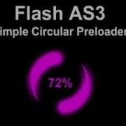 Simple Circular Flash Preloader Animation Tutorial For ActionScript 3 0 CS4 CS5 5 Website