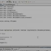 Java Graphics Tutorial 3 Triggering By Mouse Events On The Canvas YouTube