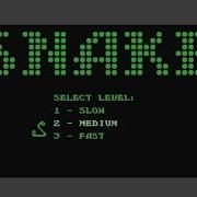 Snake Game For The Commodore 64