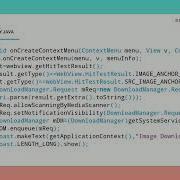 Image Thumbnail Saver Using WebView ContextMenu HitTest Part 2 Aide Codeassist Androidide