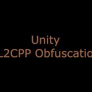 Unity IL2CPP Obfuscation
