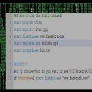 Batch Programming Tutorial 5 How To Open URLs Pictures And Music In Batch