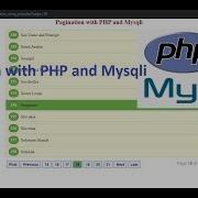 Create Pagination With PHP And Mysqli