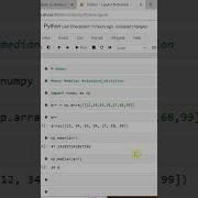 Numpy Array Finding Mean And Median Using Python