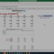Scenario Analysis Using XLOOKUP 4 Minute Quick Lesson