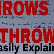 Throw Vs Throws Difference Between Throw And Throws In Java Throw And Throws Difference