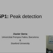 5P1 Peak Detection