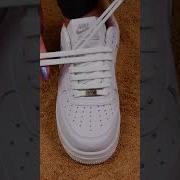 How To Lace Nike Air Force 1 For A Clean Look Footcomfort Nikeshoes Airforce1 Lacing Shoelaces