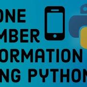 How To Get Phone Number Information Using Python