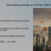 Panel 3 Intro Common Spatial Data Infrastructure Initiatives