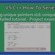 C How To Series Smart Unique Std Unique Ptr And Raw Pointers Dynamical Allocation Part 1
