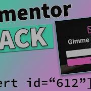 Embed Elementor Templates Anywhere W Shortcode Or Block Elementor FREE Hack