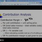 Problem 1 And Overview Of Contribution Analysis