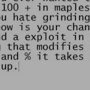 MapleStory Level Hack