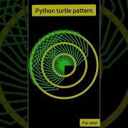 Draw Mosaic Pattern With Python Turtle Shorts