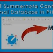 Storing Summernote Content In MySQL Database With PHP A Step By Step Tutorial